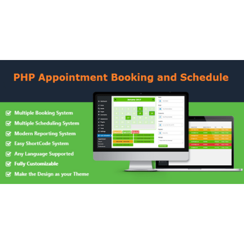 PHP Appointment Scheduling Script is a Web based scheduling software